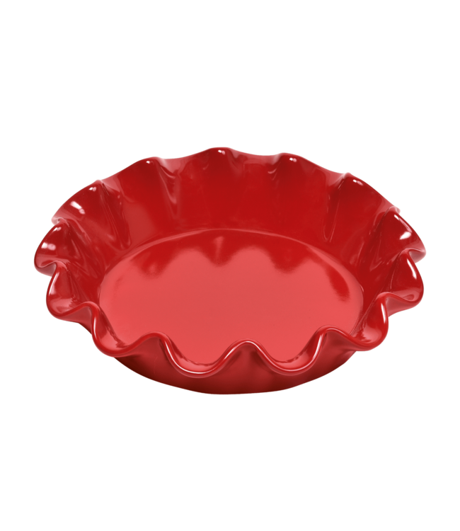 Emile Henry Deep Ruffled Pie Dish