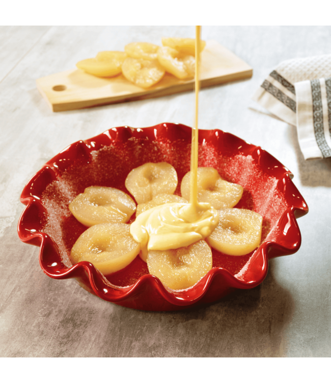 Emile Henry Deep Ruffled Pie Dish