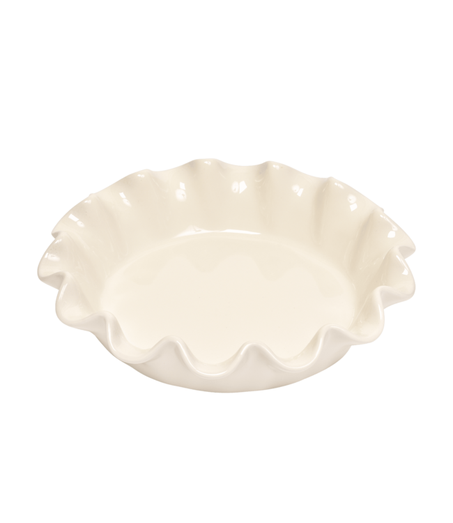 Emile Henry Deep Ruffled Pie Dish