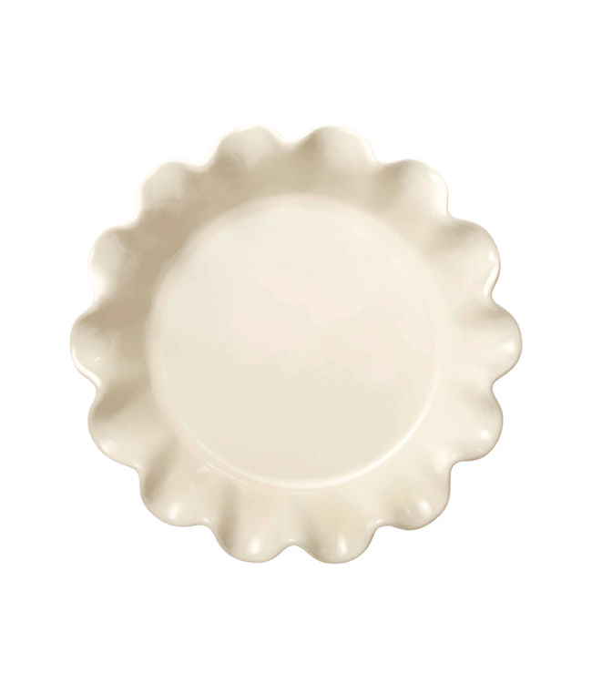 Emile Henry Deep Ruffled Pie Dish