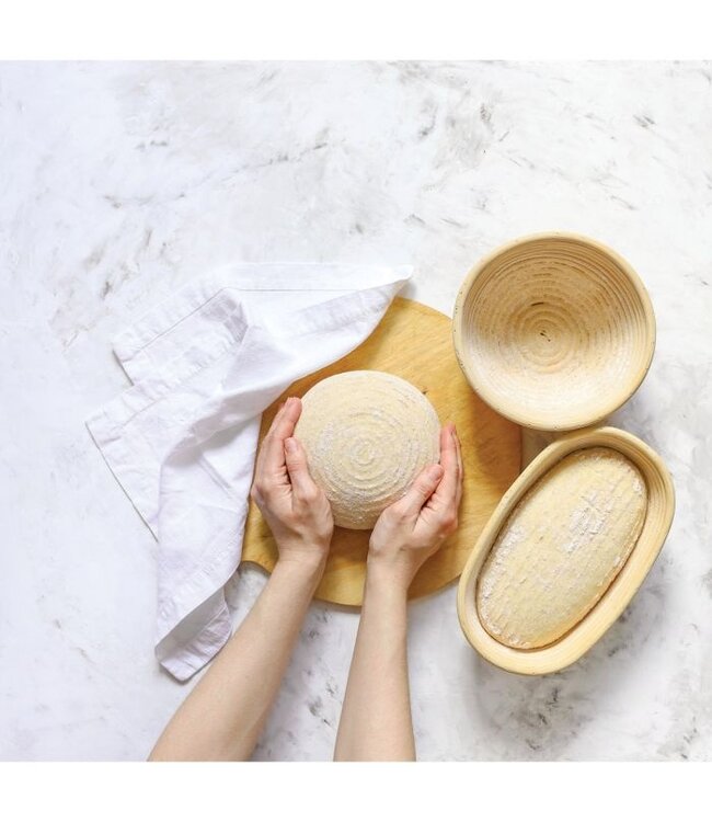 HIC Harold Import Company Mrs. Anderson's Round Brotform Bread-Proofing Basket