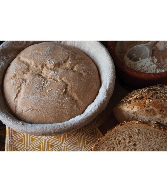 HIC Harold Import Company Mrs. Anderson's Round Brotform Bread-Proofing Basket