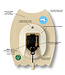 Popclox Pendulum Clock - Bigfoot
