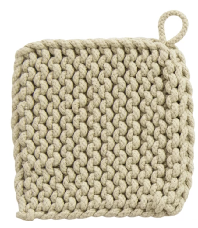 Cotton Crocheted Potholder