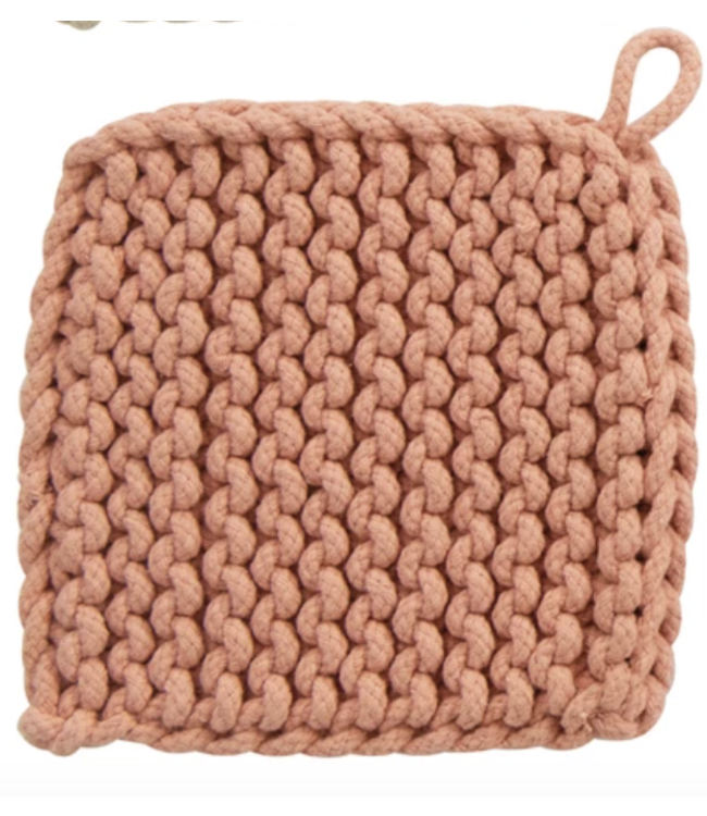 Cotton Crocheted Potholder
