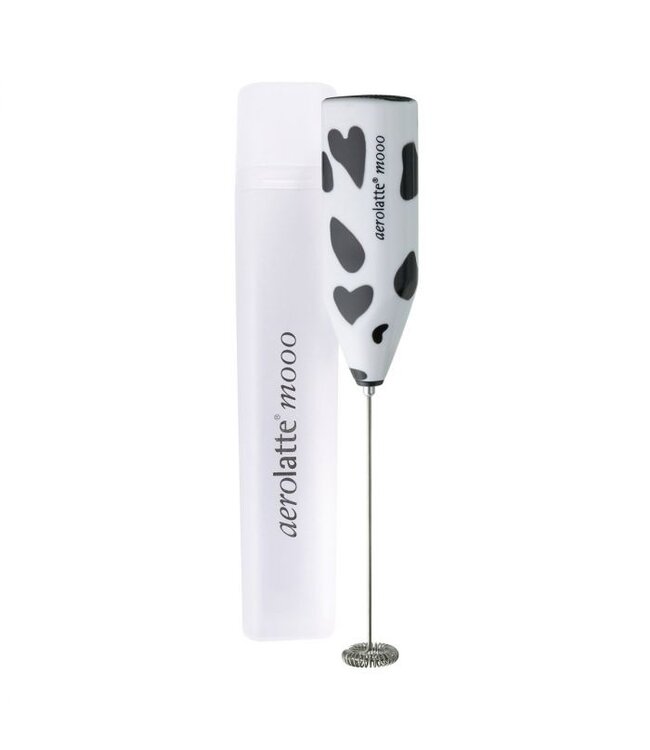 HIC Harold Import Company Aerolatte Mooo Milk Frother with Case