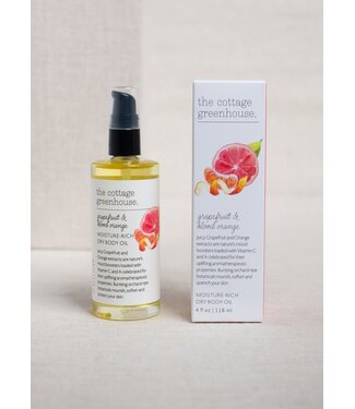 Cottage Greenhouse - Grapefruit & Blood Orange Dry Body Oil