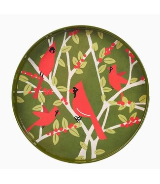 Cardinal 15 Inch Round Tray