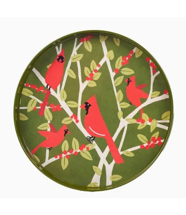 Cardinal 15 Inch Round Tray