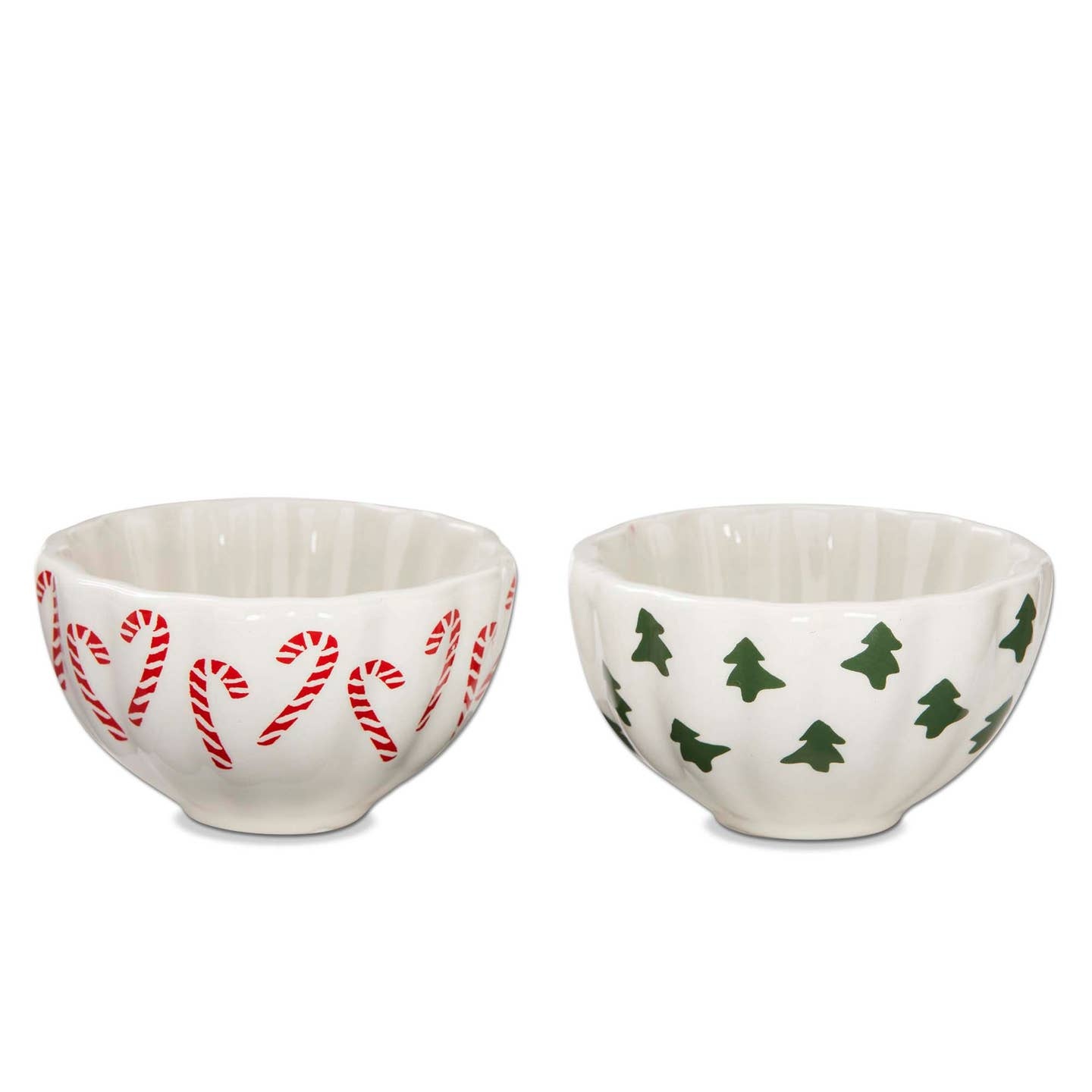 Tag Holiday Small Ceramic Dipping Bowls Tree Candy Cane The Country Store on Main