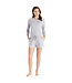Softies 3/4 Sleeve Boat Neck Top and Short Set
