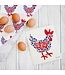 Kitchen Towel - Hen - Blue