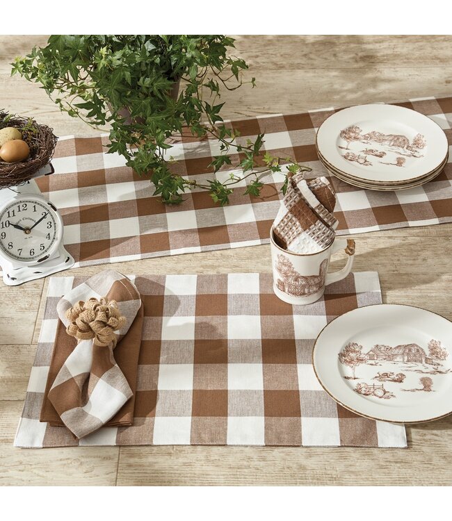 Wicklow Brown and Cream Napkins