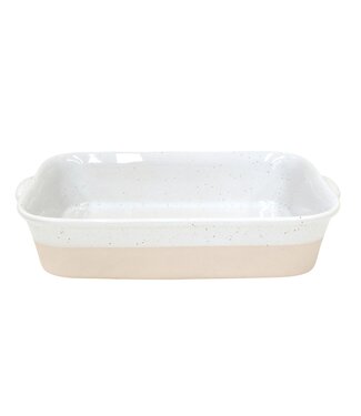 Casafina Fattoria White 14" Rectangle Baker