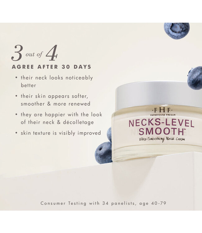 Farmhouse Fresh Necks-Level Smooth™ Ultra-Smoothing Triple Effect Neck Cream