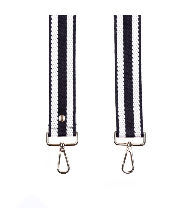 Pom Pom London Black Straps
