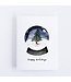 Winter Snow Globe Note Card