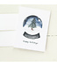 Winter Snow Globe Note Card