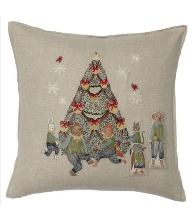 Coral & Tusk Pillow - Rocking Xmas