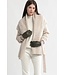 Shawl Collar Belt Cardigan