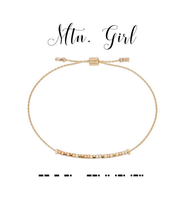 Dot & Dash Morse Code Bracelets