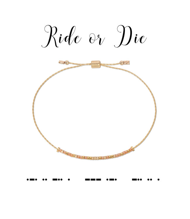 Dot & Dash Morse Code Bracelets