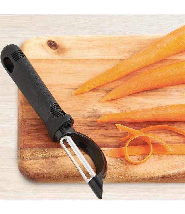 HIC Harold Import Company Swivel Peeler - Soft-Grip Handle