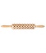 HIC Harold Import Company Mrs. Anderson's Baking Heart Design Rolling Pin, 8in