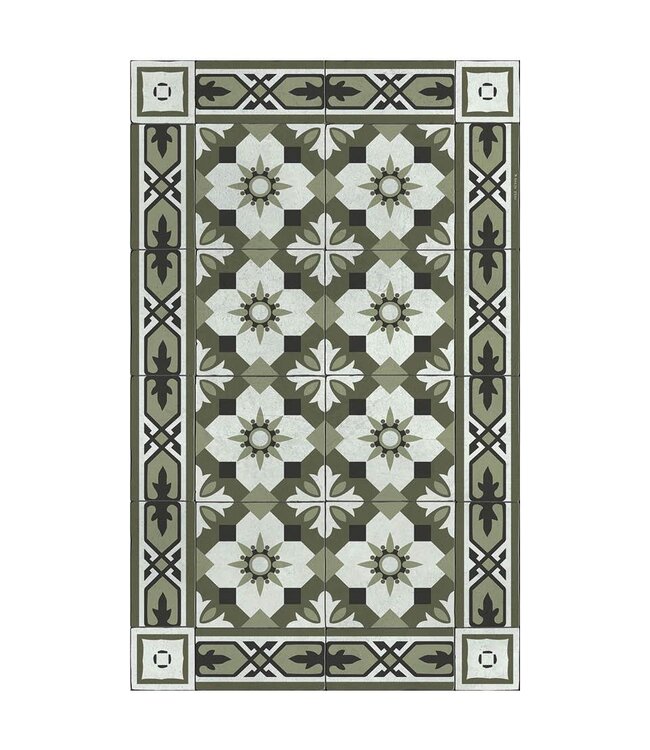 Beija Flor Amsterdam Forest Concrete Vinyl Rug