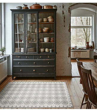 Beija Flor Barcelona Powder Vinyl Rug - 60x80 cm (2x3 ft)