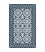Beija Flor Mountain Indigo Vinyl Rug
