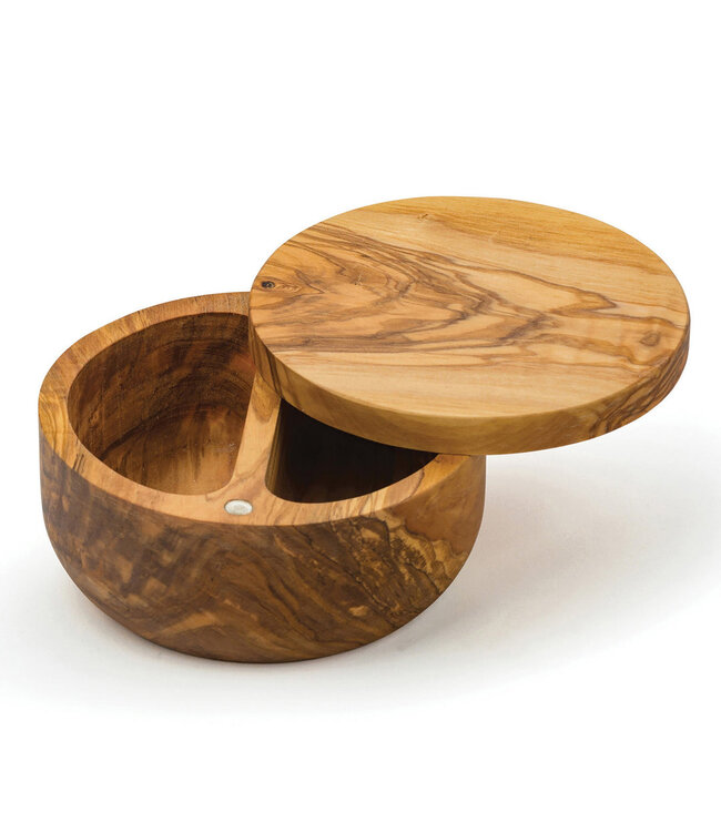 RSVP Olive Wood Salt Box