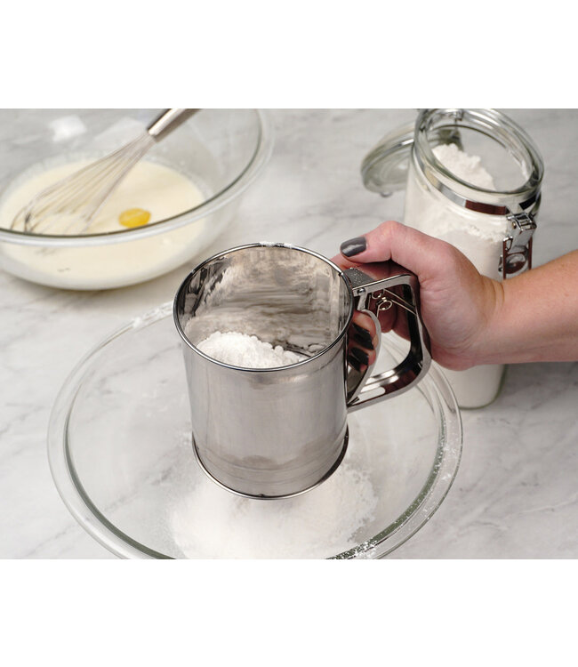 RSVP Triple Mesh Flour Sifter