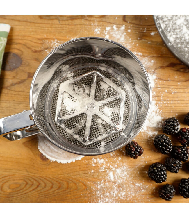 RSVP Triple Mesh Flour Sifter