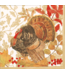 Woodland Turkey - Cocktail Napkins