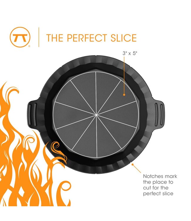 9" Cast Iron Pie Pan