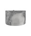 White Marble DBL Salt Cellar