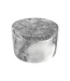 White Marble DBL Salt Cellar