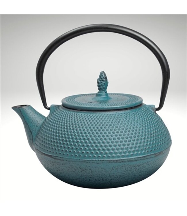 Arare 40 Fl. oz. Teal Teapot