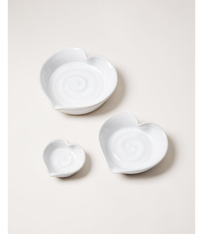 Farmhouse Pottery Heart Dish