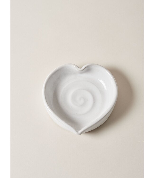 Farmhouse Pottery Heart Dish
