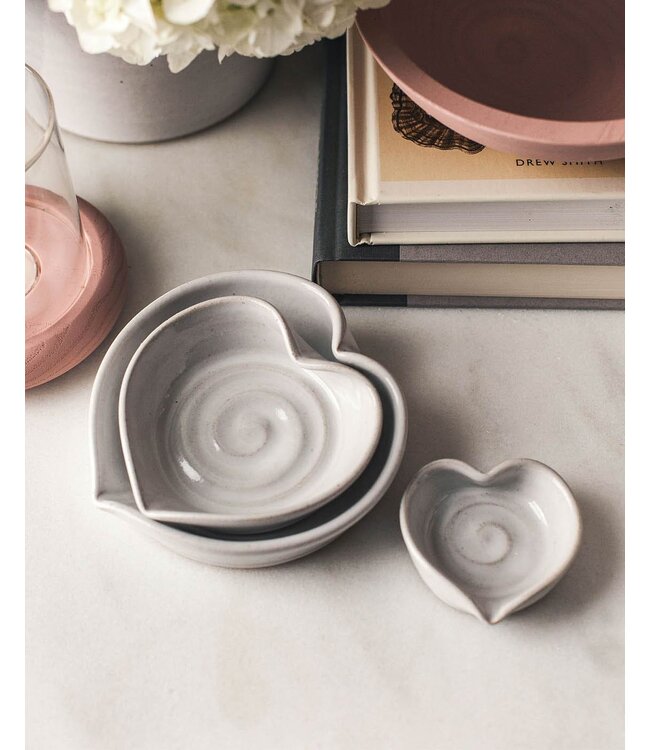 Farmhouse Pottery Heart Dish