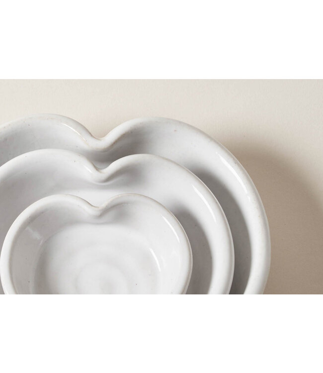 Farmhouse Pottery Heart Dish