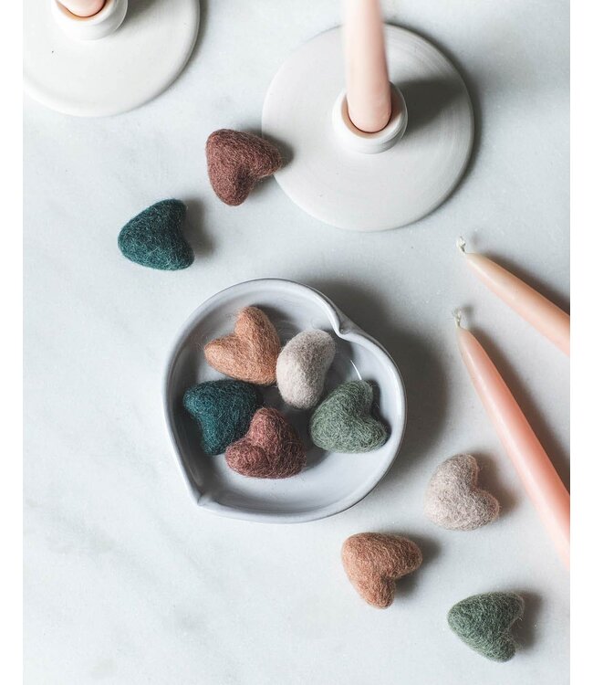 Farmhouse Pottery Heart Dish