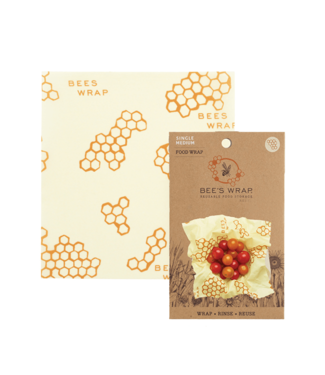 Bee's Wrap Single - Medium Wraps - Honeycomb