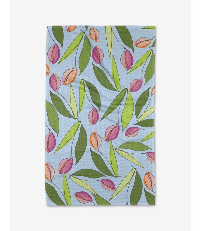 Geometry Tea Towels - May Flowers