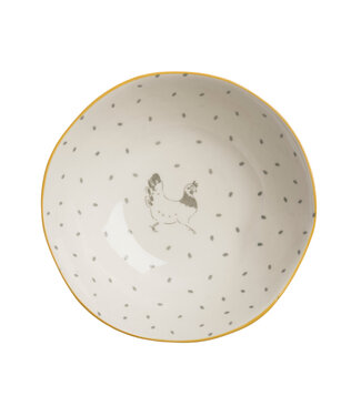 Sophie Allport Chicken Stoneware Nibbles Bowl