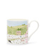 Sophie Allport Spring Cottage Scene Mug - LARGE