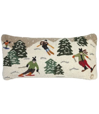 Chandler 4 Corners Ski Dreams Winter, Snow, Woods Pillow - 15x30