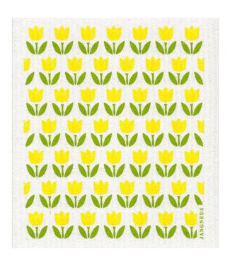 Swedish Dishcloth - Tulip Small - Yellow